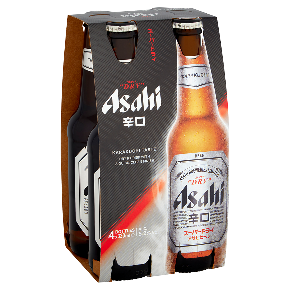 Asahi 4x330ml 5%