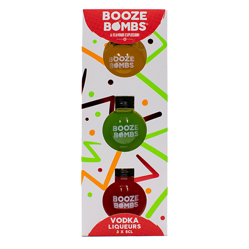 Booze Bombs Vodka Liqueurs 3x5cl