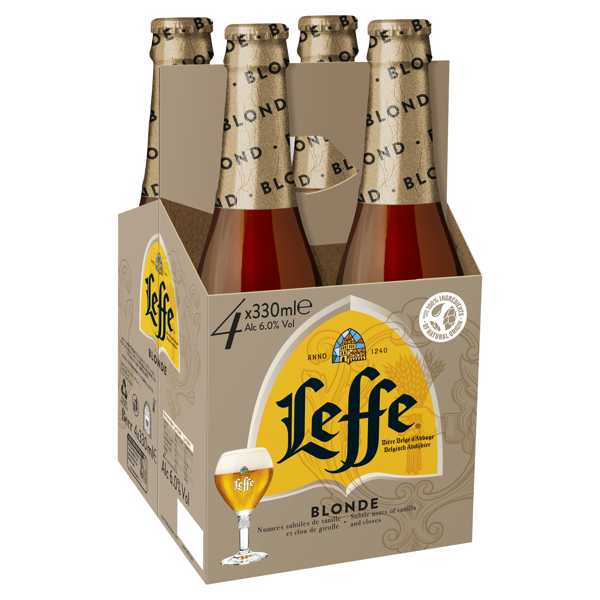 Leffe Blonde 4x330ml