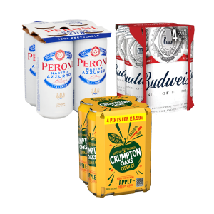 Small Pack Beer, Lager & Cider