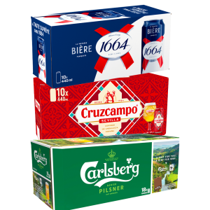 Large Beer, Lager & Cider Packs 